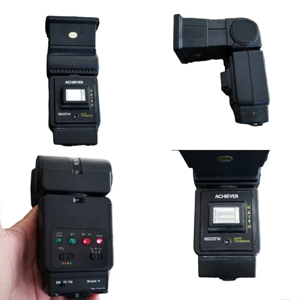 Achiever Electronic Manual Flash Unit I850STW 90 Degree Auto Thryster